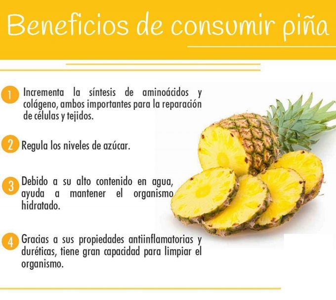 Beneficios de comer piña