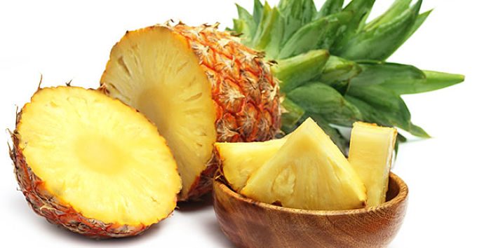 Piña para comérsela