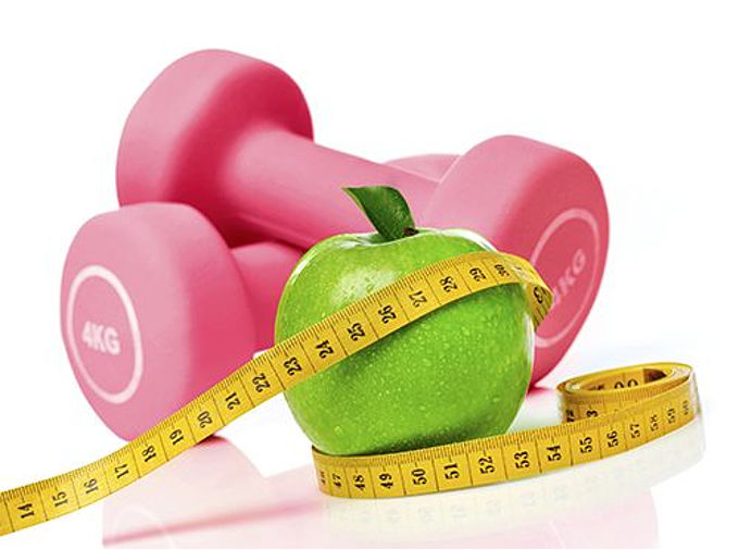 Dieta y ejercicio para vida saludable